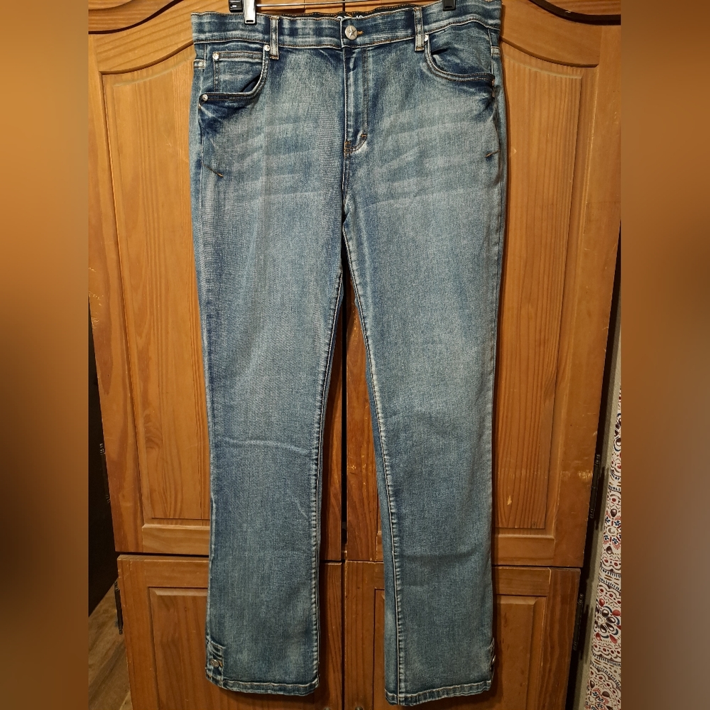 Rods Button Me Up Jeans Size 17/18‎ x 36 - Picture 2 of 4
